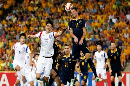 الشمشون الكوري يهزم الكنغر الأسترالي