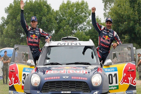 القطري ناصر العطية بطلا لرالي داكار