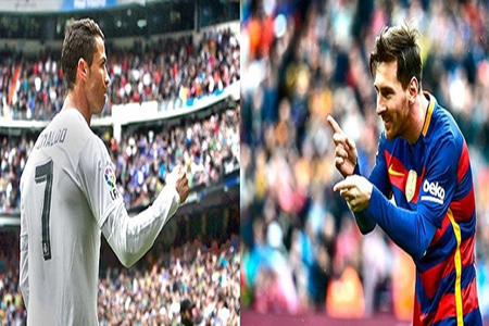 ميسي و رونالدو