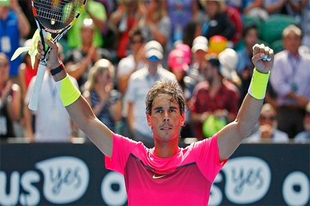 نادال يبدأ بقوة غمار بطولة أستراليا المفتوحة للتنس