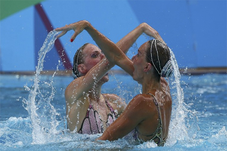 ناتاليا إيشينكو وسفيتلانا روماشينا