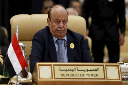 رئيس اليمن عبد ربه منصور هادي