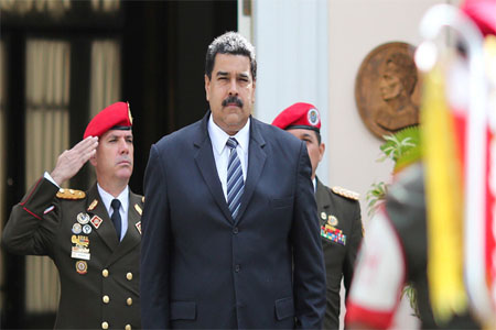 Venezuela's President Nicolas Maduro