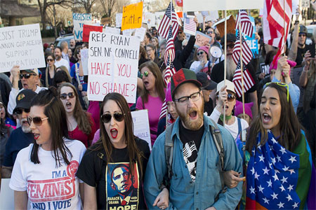 Washington, DC, February 20, 2017. © Saul Loeb / AFP