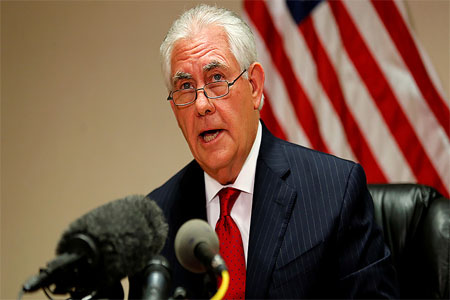 U.S. Secretary of State Rex Tillerson