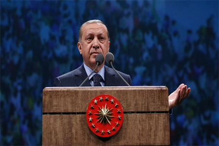 Turkey's President Recep Tayyip Erdogan