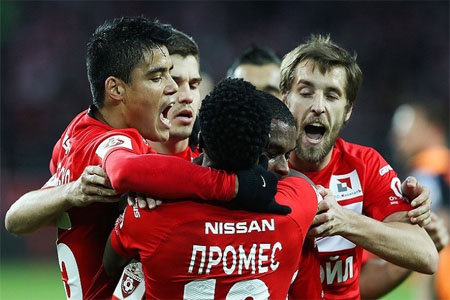 سبارتاك موسكو يهزم أورال في الدوري الروسي