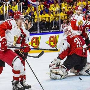 روسيا تمطر شباك النمسا بسباعية في كأس العالم للهوكي