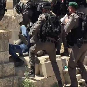 الاحتلال يقمع فعاليّة احتجاجية على نبش قبور مقبرة باب الرحمة بالقدس