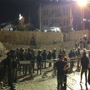 مواجهات في القدس عقب اعلان استشهاد الاسير عويسات