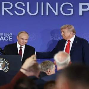 Putin and Trump's most prominent remarks during a joint press conference following the Alaska meeting